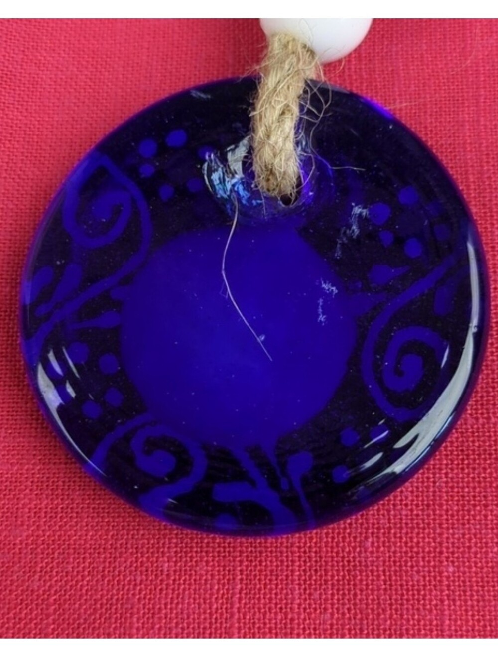 Evil Eye Rope Ornament - Picture 6 of 6